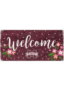 Mississippi State Bulldogs Welcome Floral Sign