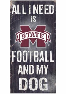 Mississippi State Bulldogs Football and My Dog Sign