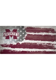 Mississippi State Bulldogs Flag 6x12 Sign