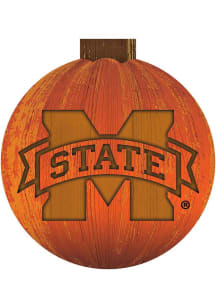 Mississippi State Bulldogs Halloween Pumpkin Sign