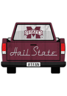 Mississippi State Bulldogs Truck Back Cutout Sign