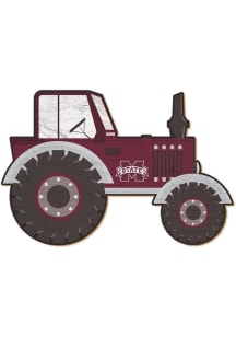 Mississippi State Bulldogs Tractor Cutout Sign