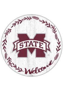 Mississippi State Bulldogs Welcome Circle Sign