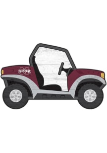 Mississippi State Bulldogs ATV Cutout Sign
