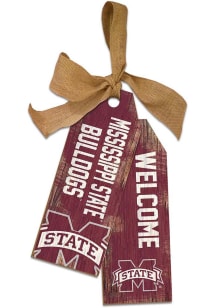 Mississippi State Bulldogs Team Tags Sign