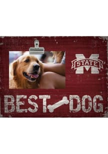 Mississippi State Bulldogs Best Dog Clip Picture Frame