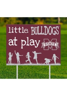 Mississippi State Bulldogs Little Fans at Play Yard Sign