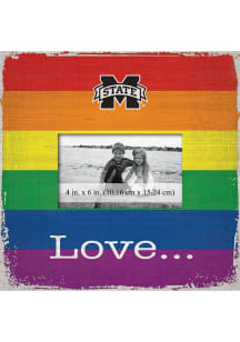 Mississippi State Bulldogs Love Pride Picture Frame