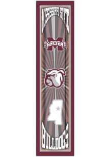 Mississippi State Bulldogs Throwback Sign