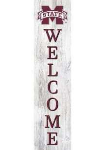Mississippi State Bulldogs 24 Inch Welcome Leaner Sign