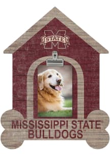 Mississippi State Bulldogs Dog Bone House Clip Picture Frame
