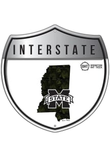 Mississippi State Bulldogs 24in OHT Camo Interstate Sign