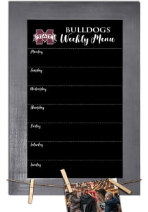 Mississippi State Bulldogs Weekly Chalkboard Picture Frame