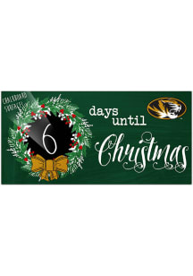 Missouri Tigers Chalk Christmas Countdown Sign
