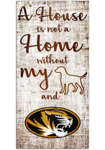 Missouri Tigers A House is not a Home Sign