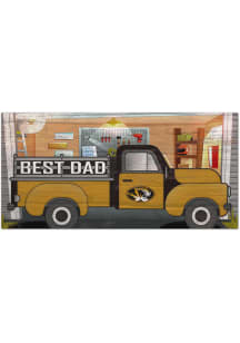 Missouri Tigers Best Dad Truck Sign