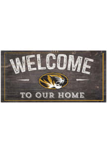 Missouri Tigers Welcome Distressed Sign