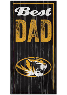 Missouri Tigers Best Dad Sign