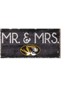 Missouri Tigers Mr and Mrs Sign