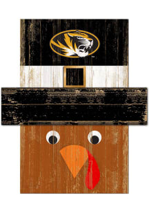 Missouri Tigers Turkey Head 6x5 Sign