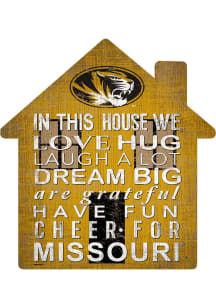 Missouri Tigers 12 inch House Sign