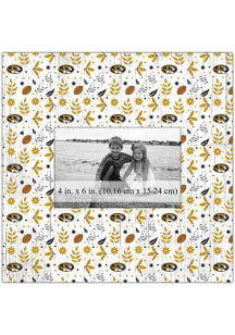 Missouri Tigers Floral Pattern Picture Frame