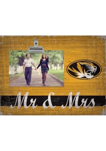 Missouri Tigers Mr and Mrs Clip Picture Frame