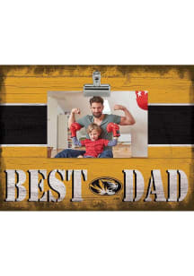 Missouri Tigers Best Dad Clip Picture Frame