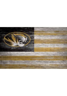 Missouri Tigers Distressed Flag Picture Frame