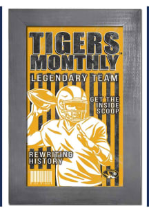 Missouri Tigers 11x19 Framed Monthly Sign