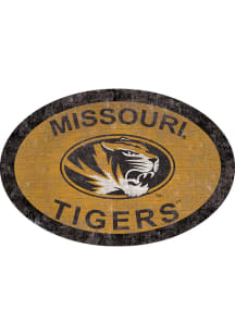 Missouri Tigers 46 Inch Oval Team Sign