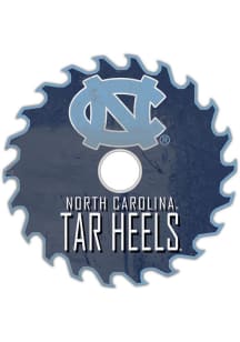 North Carolina Tar Heels Rust Circular Saw Sign