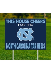 North Carolina Tar Heels This House Cheers For Yard Sign