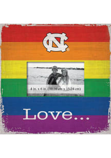 North Carolina Tar Heels Love Pride Picture Frame