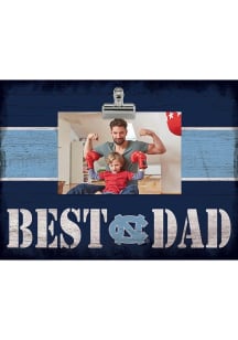 North Carolina Tar Heels Best Dad Clip Picture Frame