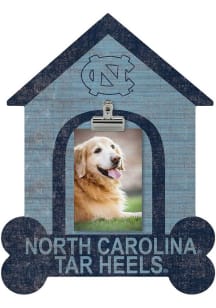 North Carolina Tar Heels Dog Bone House Clip Picture Frame