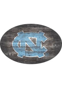 North Carolina Tar Heels 46 Inch Distressed Wood Sign
