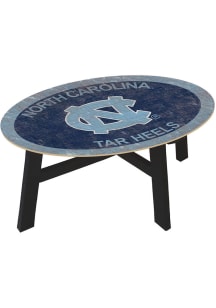 North Carolina Tar Heels Team Color Logo Blue Coffee Table