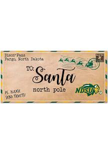North Dakota State Bison To Santa Decor