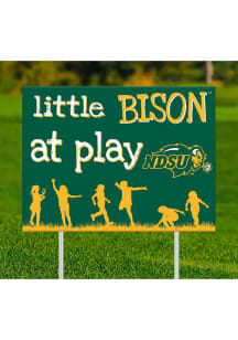 North Dakota State Bison Little Fans at Play Yard Sign