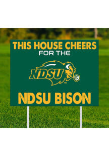 North Dakota State Bison This House Cheers For Yard Sign