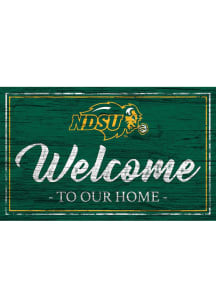 North Dakota State Bison Team Welcome 11x19 Sign