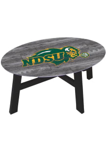 North Dakota State Bison Distressed Wood Green Coffee Table