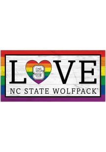 NC State Wolfpack LGBTQ Love Sign