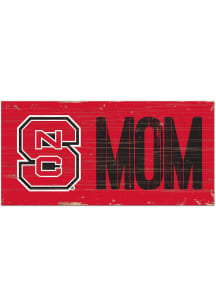NC State Wolfpack MOM Sign