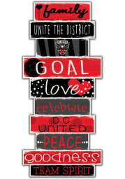 DC United Celebrations Stack 24 Inch Sign