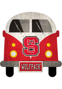NC State Wolfpack Team Bus Sign