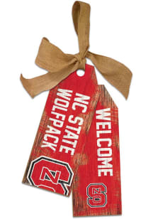 NC State Wolfpack Team Tags Sign
