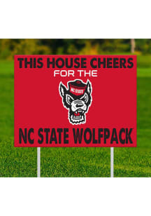 NC State Wolfpack This House Cheers For Yard Sign