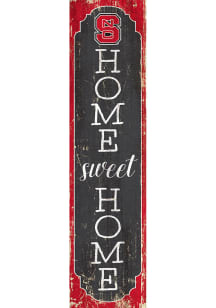 NC State Wolfpack 24 Inch Home Sweet Home Leaner Sign